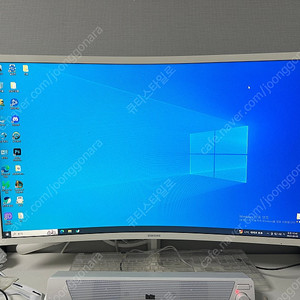 삼성 32인치 커브드 모니터 화이트 144hz LC32JG51FDKXKR (C32JG51)