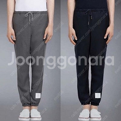 톰브라운 팬츠 조거팬츠 밴딩바지 트레이닝 하의 2칼라--1
