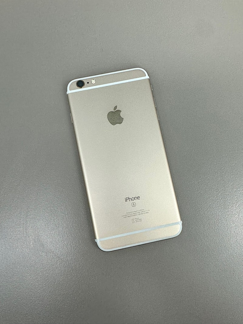 (자급제)아이폰6S플러스 16기가 골드색상 배터리100% 신폰급 13만원 판매