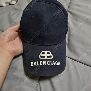 [58] 발렌시아가 바이저 챙로고 볼캡 모자