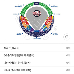 [두산:KIA] 6월 7일 (1루 네이비 2연석) / 8일 (1루 레드 3연석) 팝니다