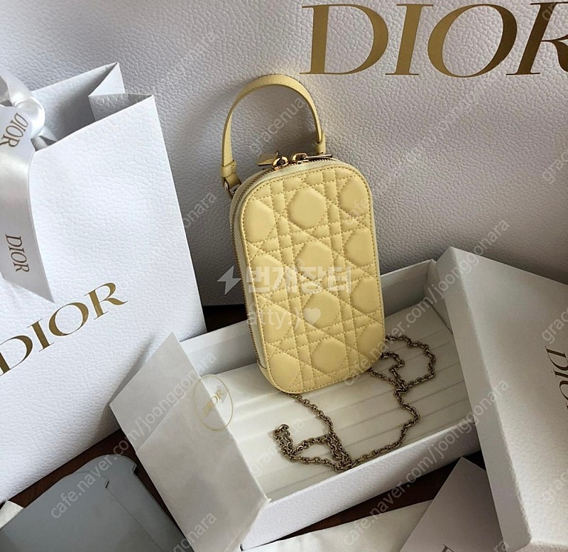 dior 디올 레이디 휴대폰파우치 가방 디올 폰홀더백