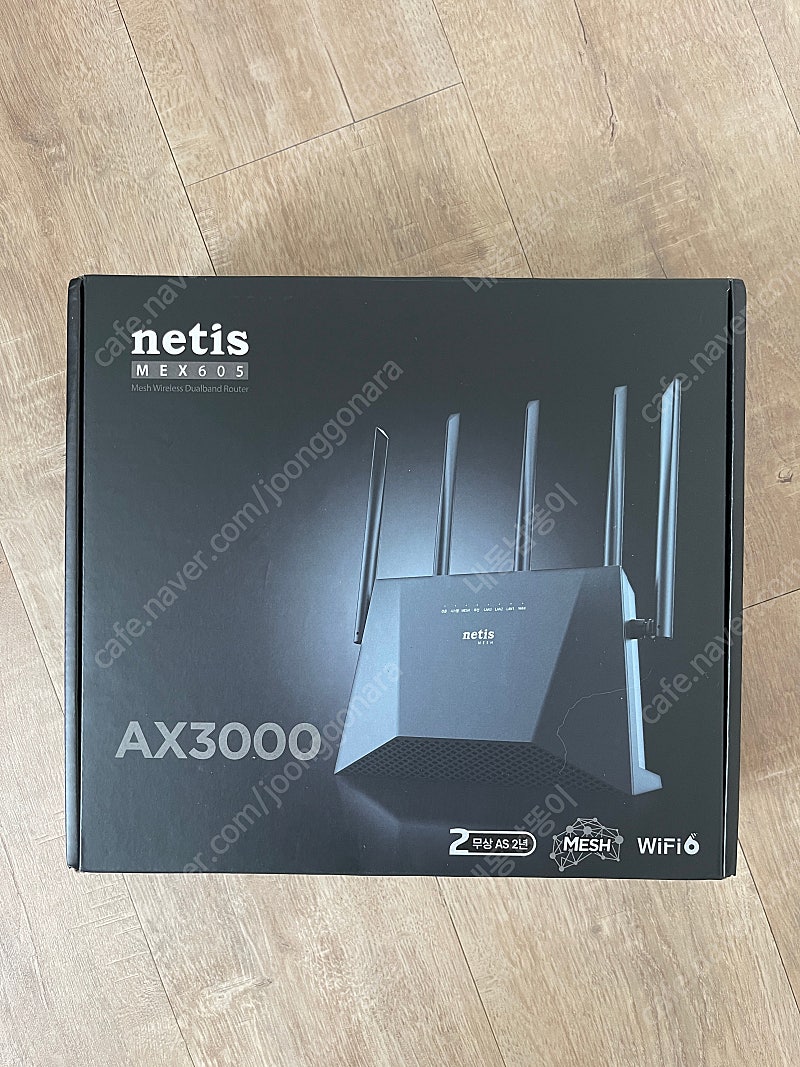 네티스 ax3000 (mex605) wifi6 공유기 판매합니다