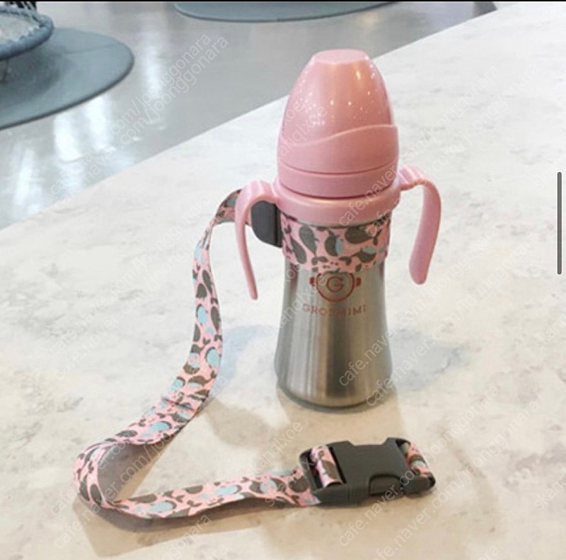 그로미미 멀티 스트랩 빨대컵 장난감 튤립 젖병 아기용