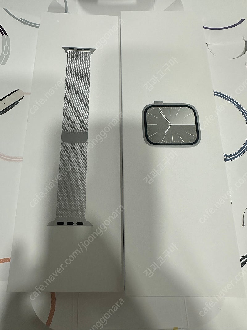 애플워치9 스테인리스 실버 41mm 급처 애케플 26년 1월