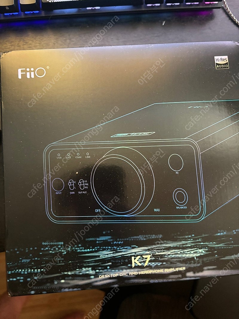 fiio k7 dac 해드폰 앰프