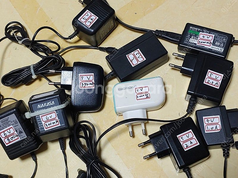 어댑터 아답타 여러가지 5V 9V 12V 15V 19V...--1