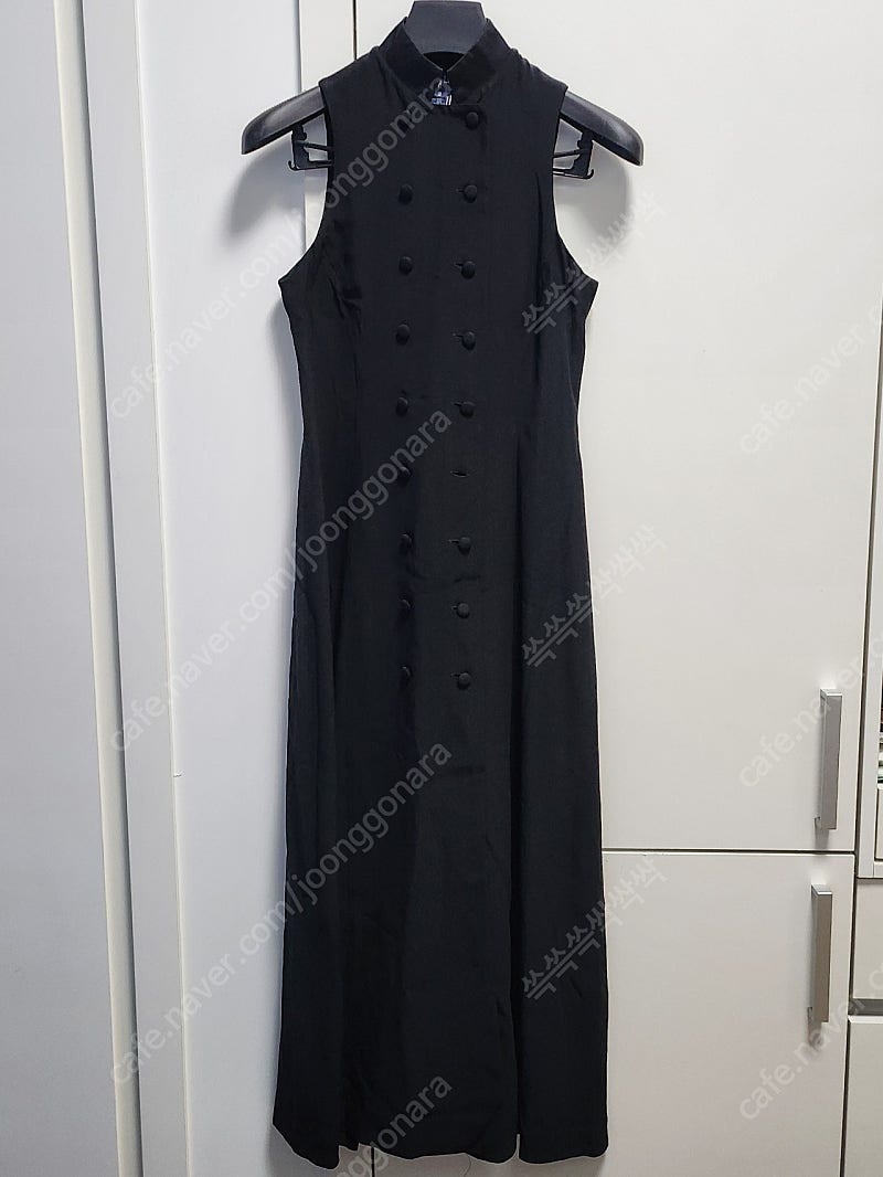 랄프로렌 빈티지 블랙 민소매 드레스 S