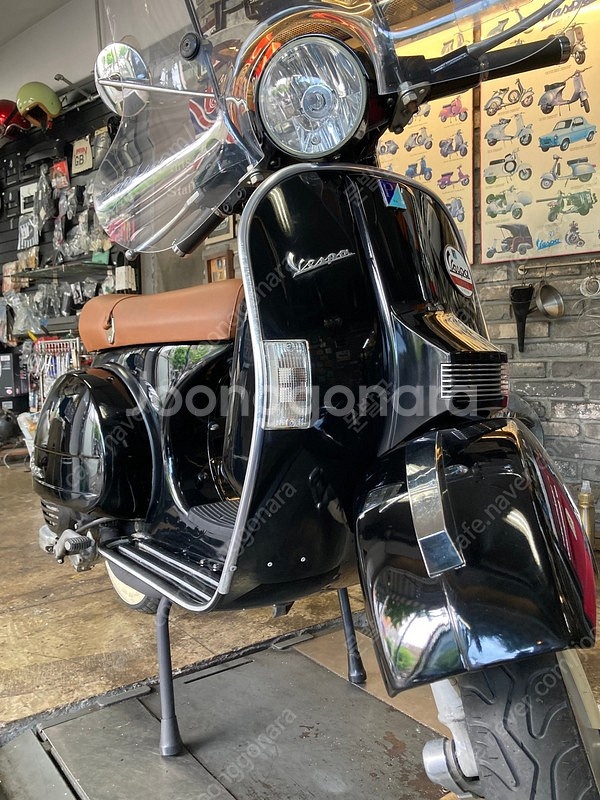 베스파 PX 125 2007년식 블랙칼라 판매합니다--0