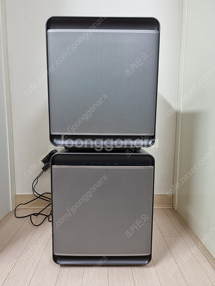 삼성 무풍큐브 공기청정기 메탈실버--0