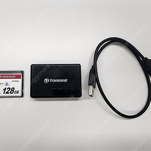 트랜샌드 CFast 2.0 128GB 메모리 + 리더기