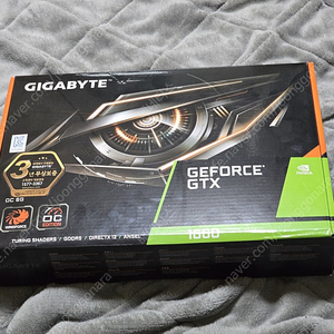 [경기하남] [업자X] 기가바이트 지포스 GTX 1660 6GB OC에디션 택포 125,000원에 팝니다. (보증기간 만료)