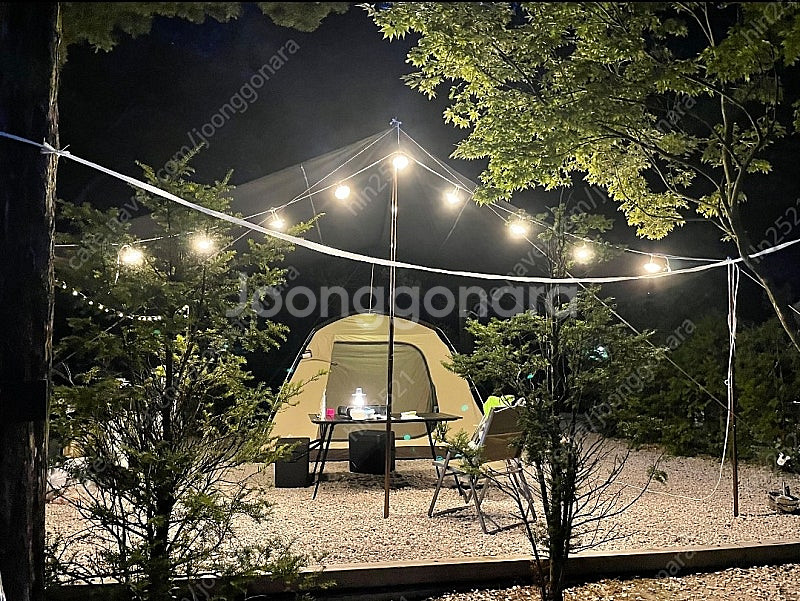 캠핑파이브 렉타타프 L 아이보리(블랙코팅)--2