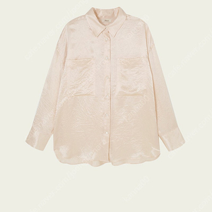 리본빛 Nova satin blouse