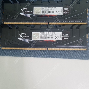 서린 정품 gskill flare x b다이 3200 cl14 튜닝램 ddr4 16gb 램