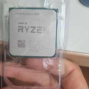 amd 라이젠 3600 ryzen 3600 팝니다