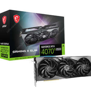 4070 Ti Super MSI 슬림 판매합니다!