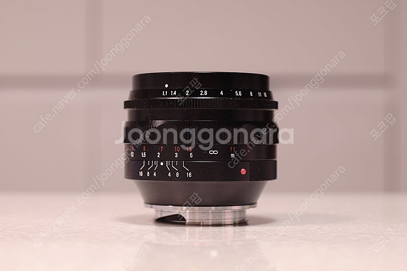 보이그랜더 nokton 50mm f1.1팝니다.--0