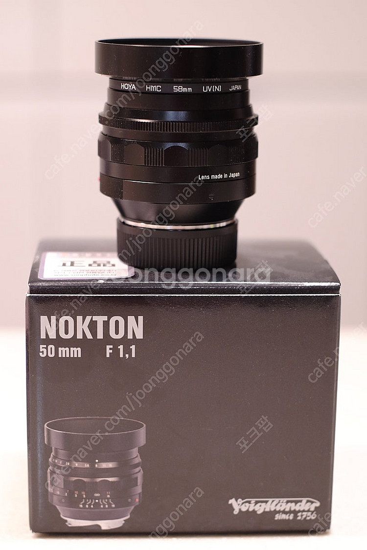 보이그랜더 nokton 50mm f1.1팝니다.--5