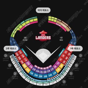 6월5일 삼성vsSSG전 3루 응원지정석 1장 판매합니다.