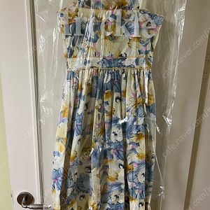 freckle 프레클 60s long dress yellow flower