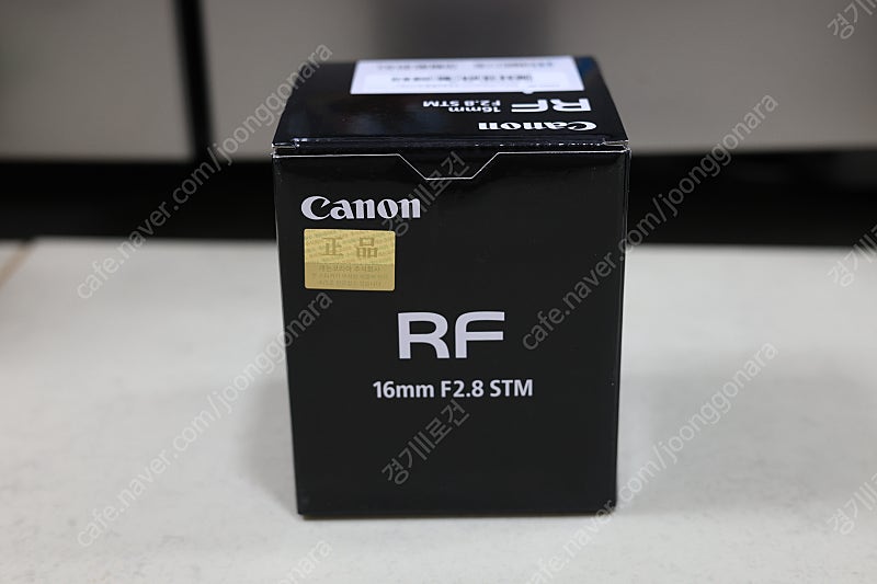 캐논 rf 16mm f2.8 단렌즈