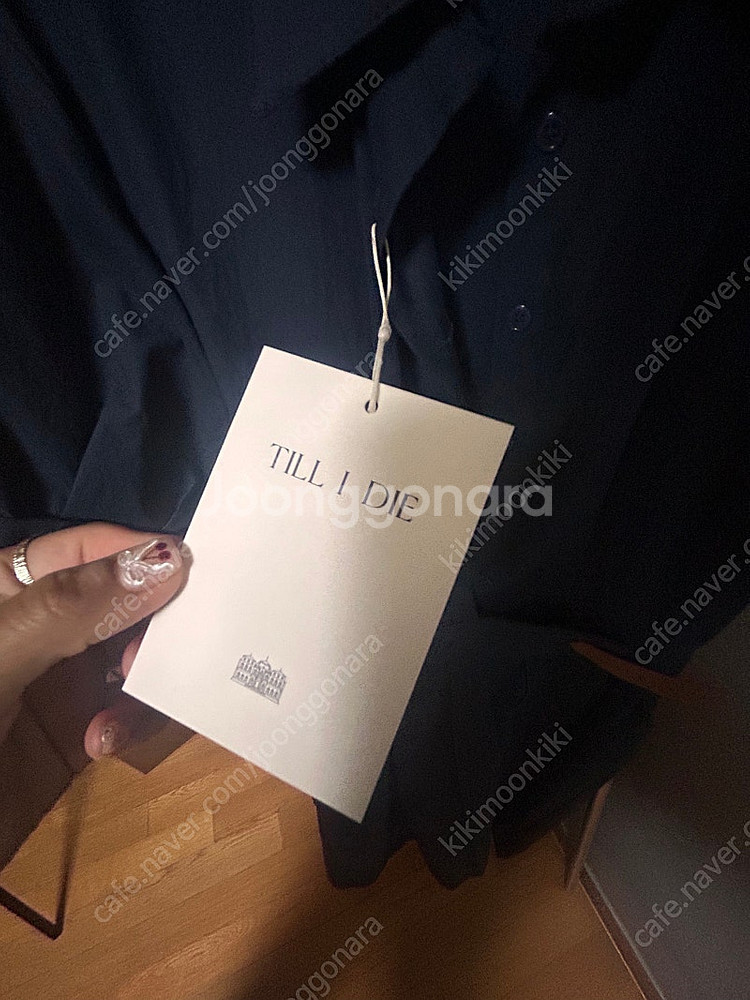 틸아이다이 롤업 셔츠원피스 s--1