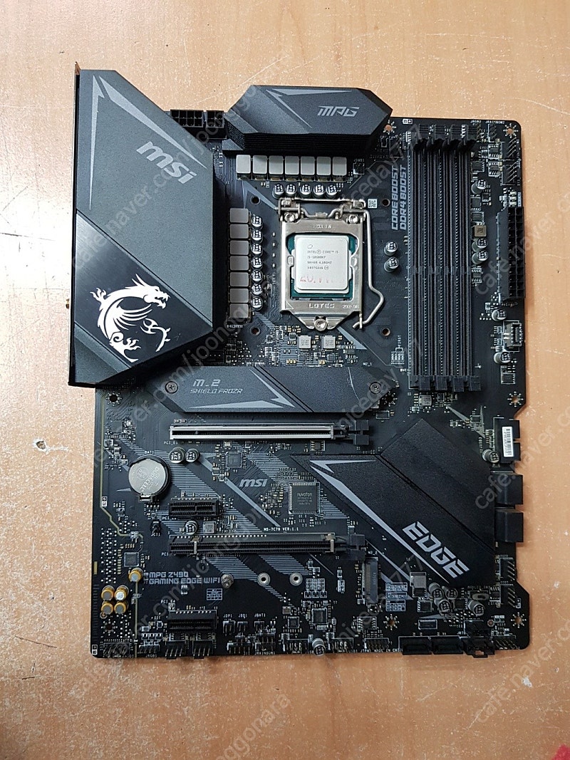 INTEL [ I5-10600KF + MSI Z490 GAMING EDGE WI-FI ]