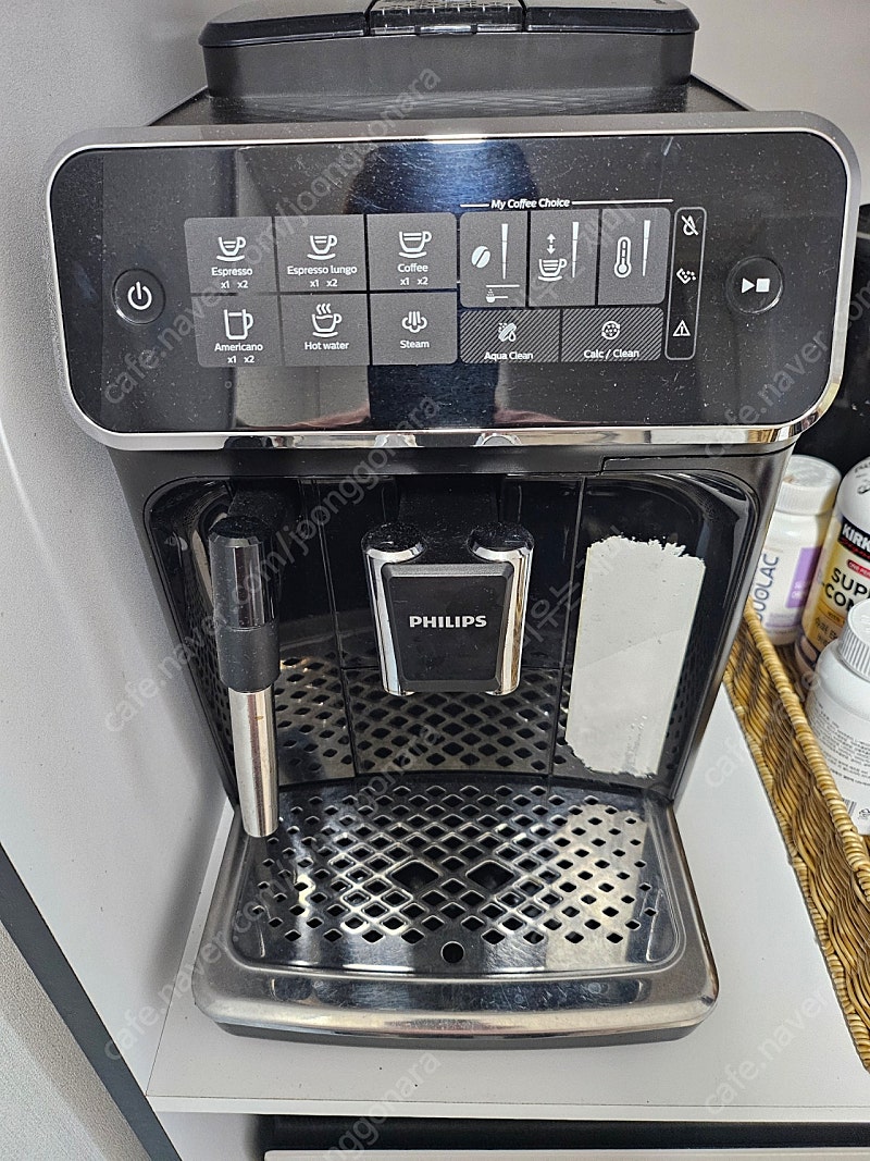 필립스 라떼클래식 3200 시리즈 전자동 에스프레소 커피 머신