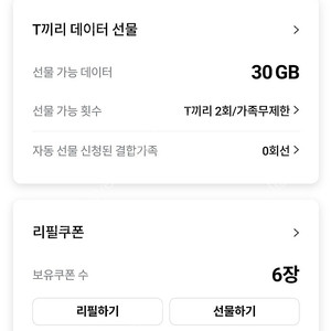 SKT 데이터 판매 2GB