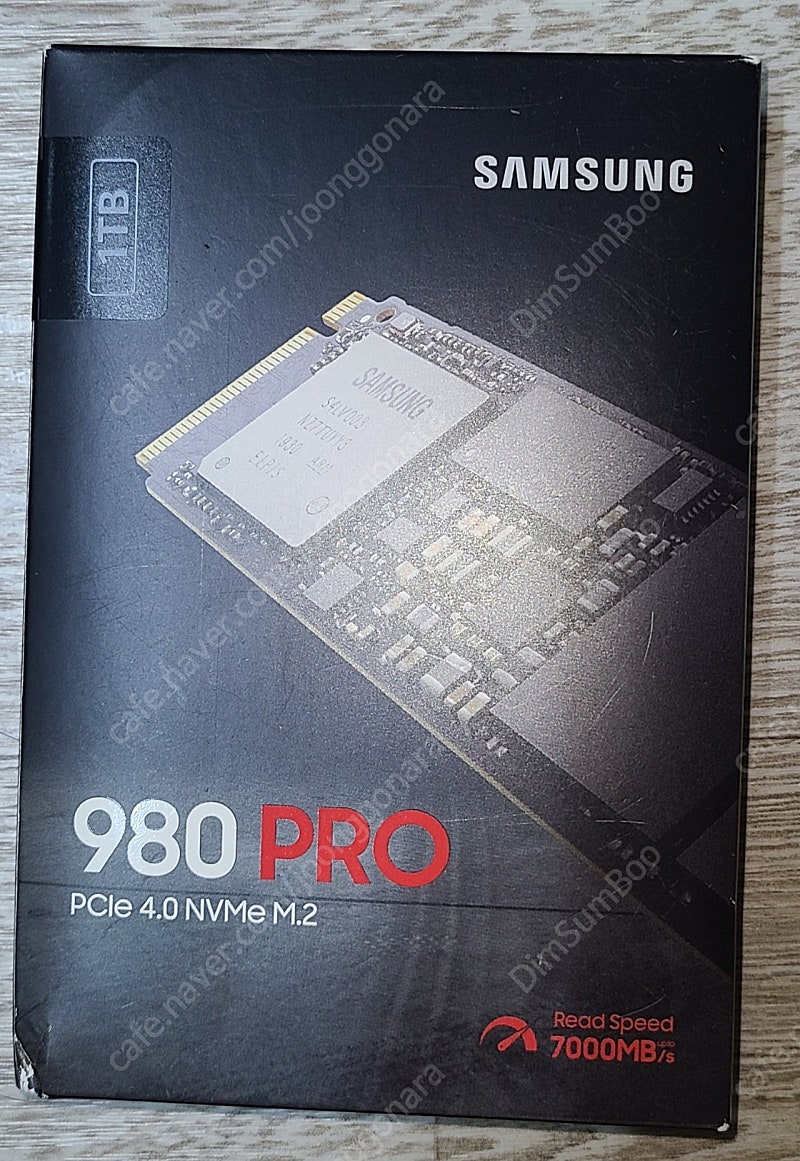 삼성 SSD 980 PRO 1TB 팝니다 (방열판도 드림)