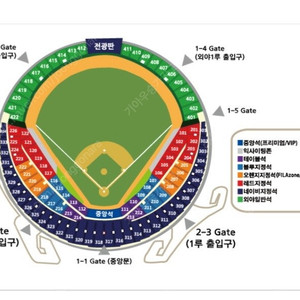 6월11일두산VS한화 3루 오렌지 통로