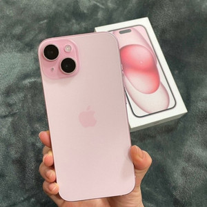 아이폰15 핑크 256기가 배터리성능 99% + 마땡킴 케이스티파이 새상품