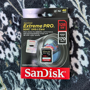 샌디스크 이스트림 프로 128g (sandisk extreme pro)