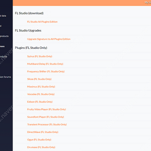 FL STUDIO All Plugins Edition 라이센스 계정 팝니다