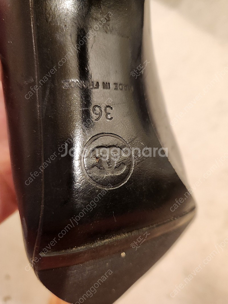 샤넬 힐 구두36사이즈 230--3