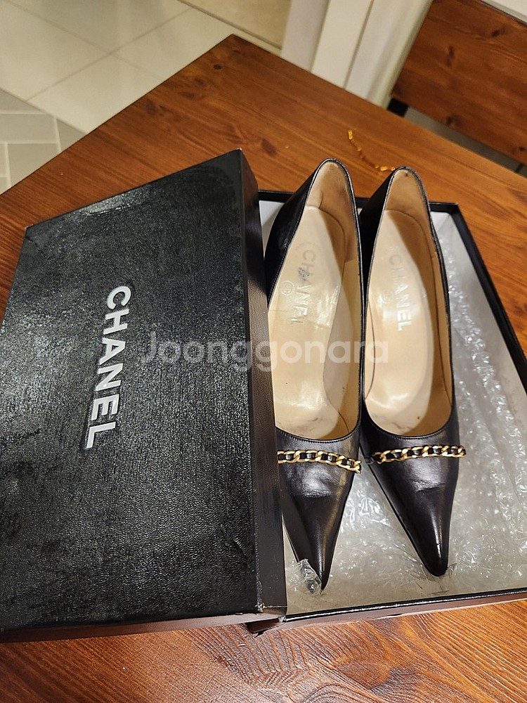 샤넬 힐 구두36사이즈 230--4