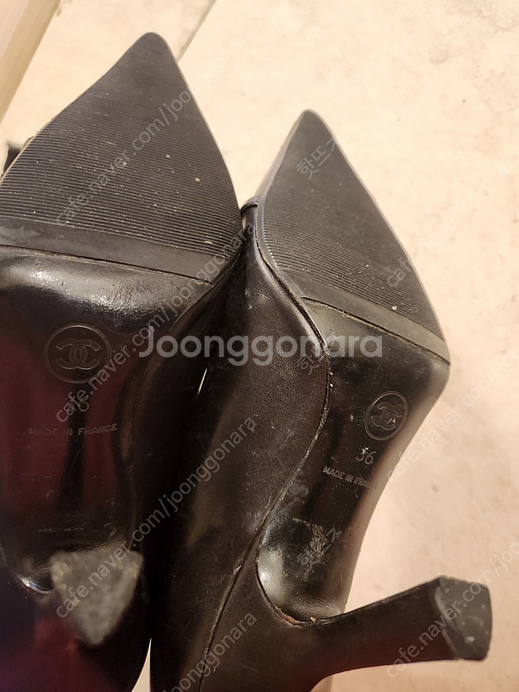 샤넬 힐 구두36사이즈 230--7