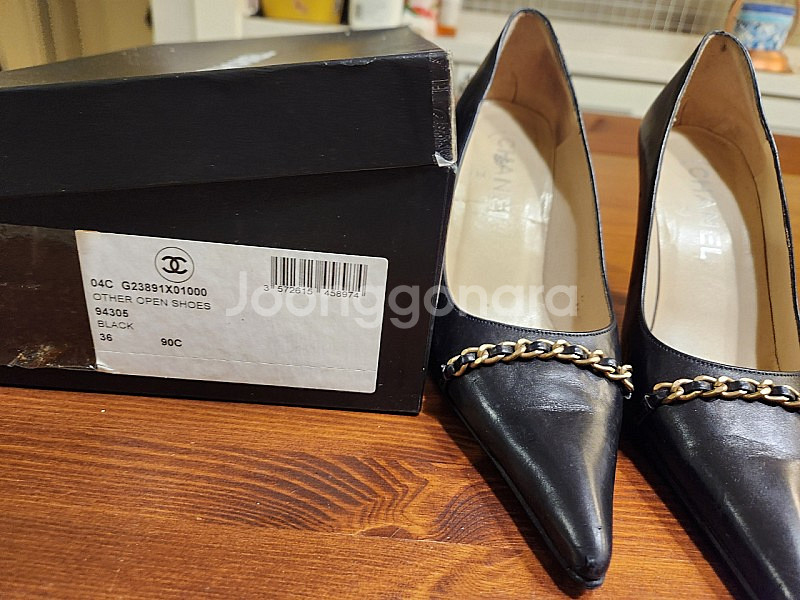 샤넬 힐 구두36사이즈 230--8