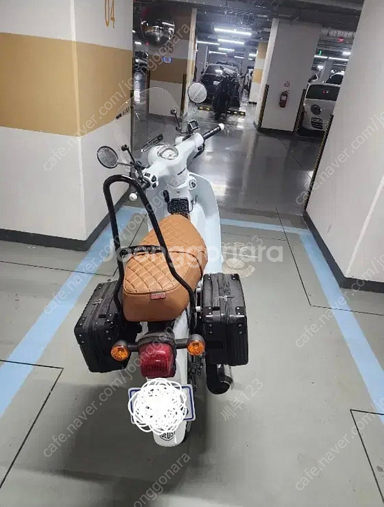 슈퍼커브23년식 3000키로대 풀튜닝(마차휠)네고O--2