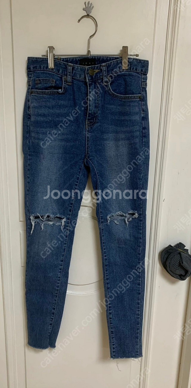 중청 스키니, S사이즈--0