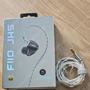 Fiio JH5 이어폰 + nicehak SnowCat 4.4 Cable