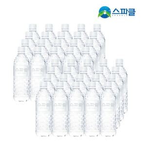 스파클 생수 500mL 20개 X4팩 (총 80병)