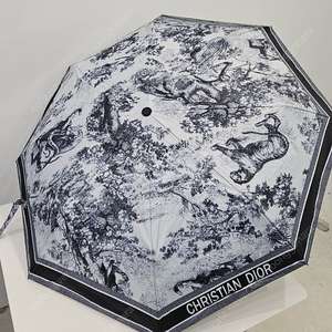 디올프린트우산 3단자동우산 샤넬 에르메스
