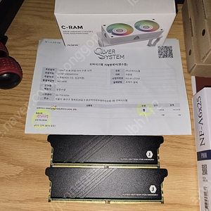 SK하이닉스 DDR5-5600 A다이언락 16gb 2개 + 스팟쿨링키트