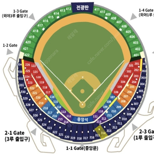 6월 7일 기아 VS 두산 경기 네이비석 314구역 원가 양도합니다