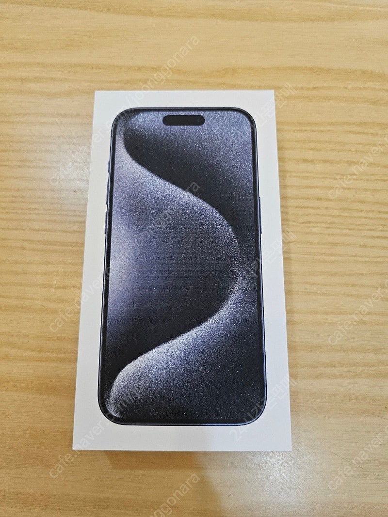 아이폰15프로블루티타늄128gb 자급제미개봉판매합니다--0