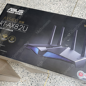 아수스 공유기 ASUS RT-AX82U 판매합니다. (미개봉)