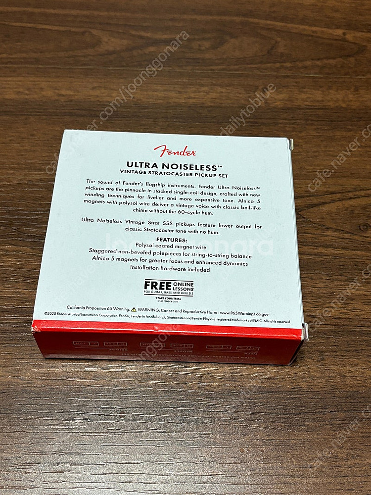 펜더 울트라 노이즈리스 빈티지 픽업 일렉기타 30만원에...--1