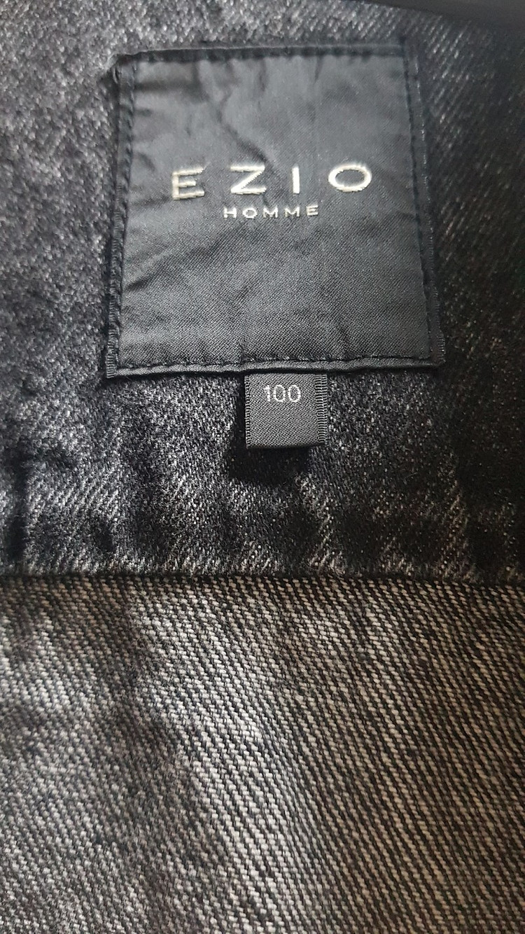 택포]이지오 옴므 워싱 데님 셔켓(자켓)--7